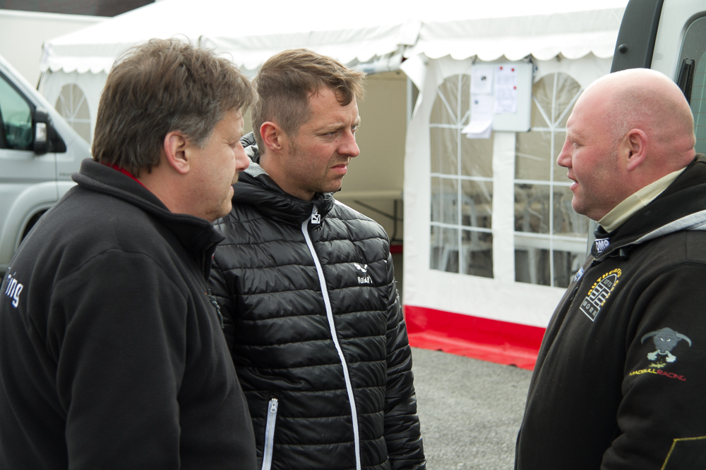 Den tidligere DTC-kører, Martin Jensen, hjalp til med opsætningen
(Foto: Gripping Media)